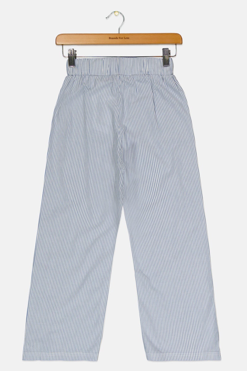 guppy Kids Girl Stripe Straight Leg Pants, Multicolor - Image 2